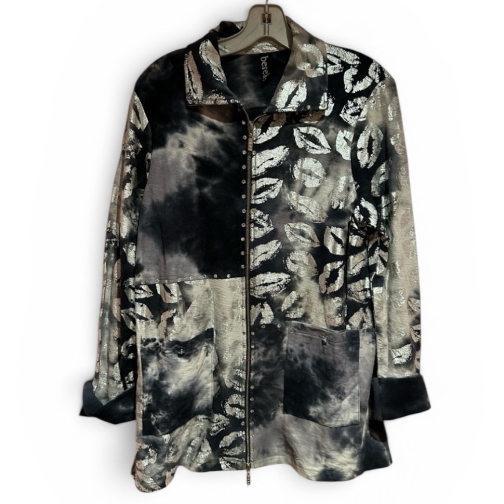 BEREK silver vintage awesome jacket
